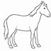 Image result for Baby Horse Outline