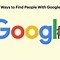 Image result for How to Find People