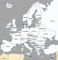 Image result for Carte Europe Simple