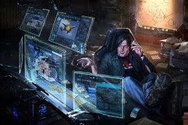 Image result for Cyberpunk Computer Interface