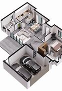 Image result for 1 Floor House Floor Plans