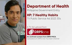 Image result for 7 Healthy Habits Doh Philippines