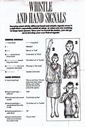 Image result for Scout and Guide Whistle Signals