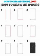 Image result for How to Draw iPhone 7