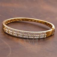 Image result for Diamond and Gold Wrist Bracelet
