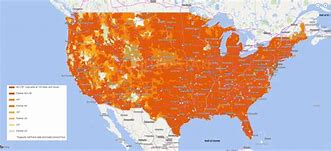 Image result for AT&T Coverage Map USA