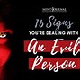 Image result for Stock-Photo Evil Person