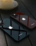 Image result for Apple Black Leather Case with White iPhone