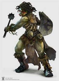 Image result for Half-Orc Commoner