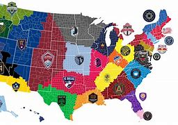 Image result for MLS Clubs Map
