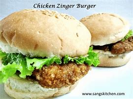 Image result for Chicken Zinger Burger