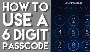 Image result for Easy 6 Digit Passcode