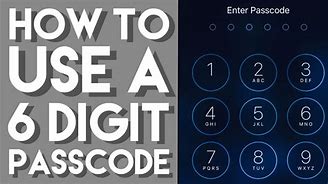 Image result for How to Unlock iPhone 7 6 Digit Pin