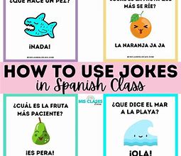 Image result for Funny Clean Jokes in Spanish