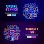 Image result for Business Card Contact Vector Icons