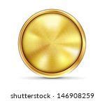 Image result for Blank Gold Buttons