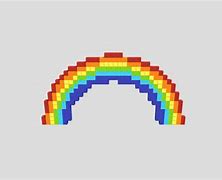 Image result for Pixeled Rainbow