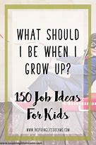 Image result for What Do You Want to Be When You Grow Up