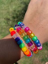 Image result for Colorful Beaded Bracelets