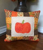 Image result for Fall Quilted Pillows