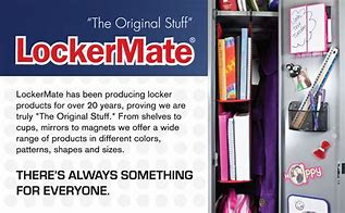 Image result for Vintage LockerMate Super Magnetic Superboxx Locker Organizer