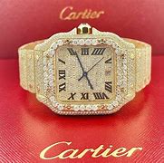 Image result for Cartier Gold Watch