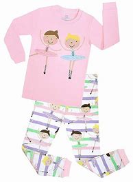 Image result for Ballerina Pajamas for Girls
