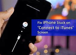 Image result for iPhone iTunes Screen Stuck On