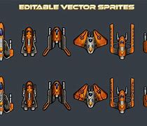 Image result for Spaceship Game Sprite