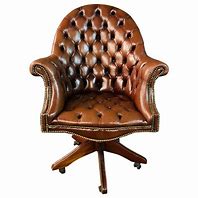 Image result for Tufted Leather Office Chair