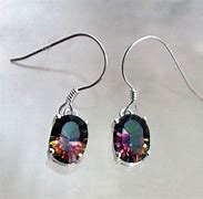 Image result for Earrings at Claire's Tye Dyy Hoop