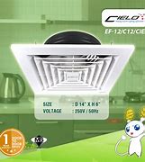 Image result for Panasonic Ceiling Exhaust Fan