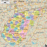 Image result for West VA Counties Map