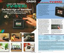 Image result for Casio Portable Color TV