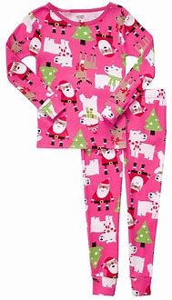 Image result for Children's Christmas Pajamas