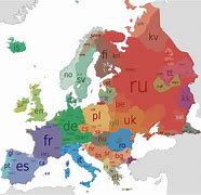Image result for Europe Language Map