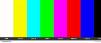 Image result for No Service TV Color Bars