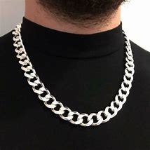Image result for Thin Curb Chain Men