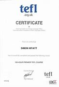 Image result for TEFL Certificate