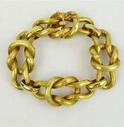 Image result for Antique 18 Karat Gold Bracelet