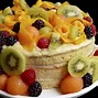 Image result for Fruit Cake with Custard