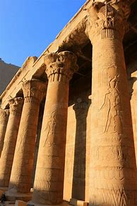 Image result for Egyptian Stone Pillers