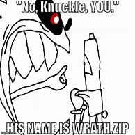 Image result for Knuckles Meme
