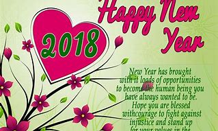 Image result for Happy New Year 2018 Quotes