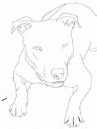 Image result for Pitbull Dog Tattoo Outlines