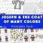 Image result for Joseph and His Coat of Many Colors