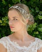 Image result for Lace Bridal Headpieces