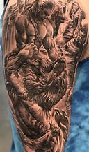 Image result for Fighting Lion Tattoo