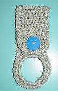 Image result for Free Crochet Door Knob Towel Holder Pattern