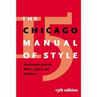 Image result for the_chicago_manual_of_style